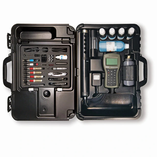 Hanna Instruments HI9829 Multiparameter pH/ISE/EC/DO/Turbidity Waterproof Meter – Optional GPS, Field-Ready with 4m, 10m, 20m Cable Options