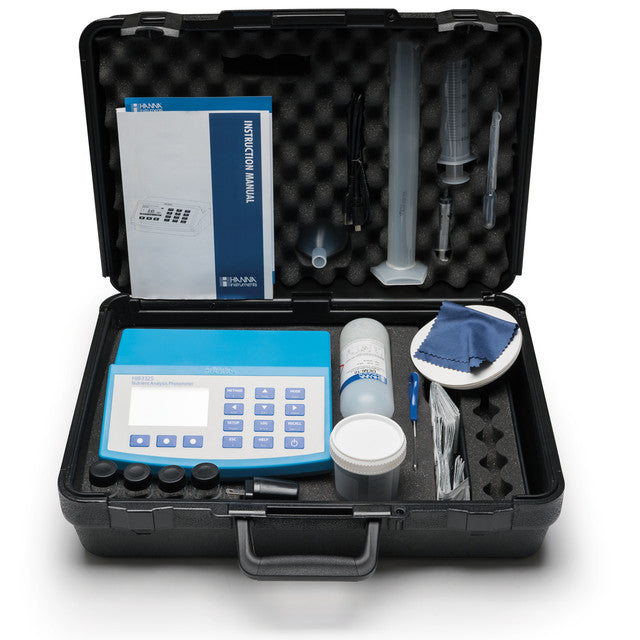 Hanna Instruments HI83325-01 Nutrient Analysis Photometer – For Soil & Agricultural Water Testing Benchtop Photometer Hanna Instruments