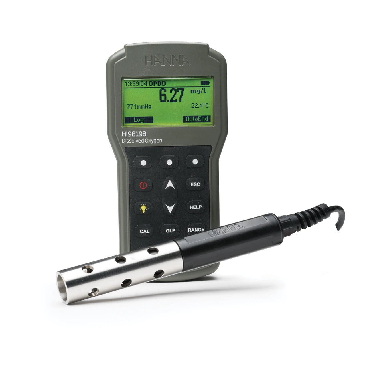 Hanna Instruments HI98198 Optical Dissolved Oxygen Meter – Waterproof, Field & Lab Ready