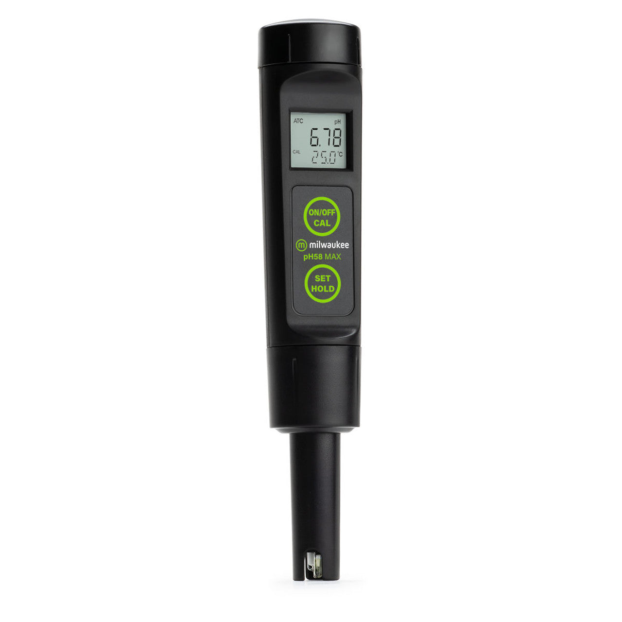 Milwaukee pH58 MAX Waterproof 3-in-1 pH/ORP/Temp Tester with Replaceable Probe Milwaukee Instruments