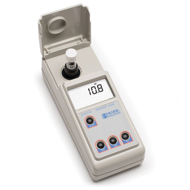 HI83730 Portable Photometer for Peroxide Value in Edible Oils – Accurate Oil Oxidation Testing Photometer Hanna Instruments
