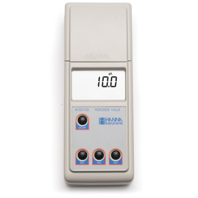 HI83730 Portable Photometer for Peroxide Value in Edible Oils – Accurate Oil Oxidation Testing Photometer Hanna Instruments