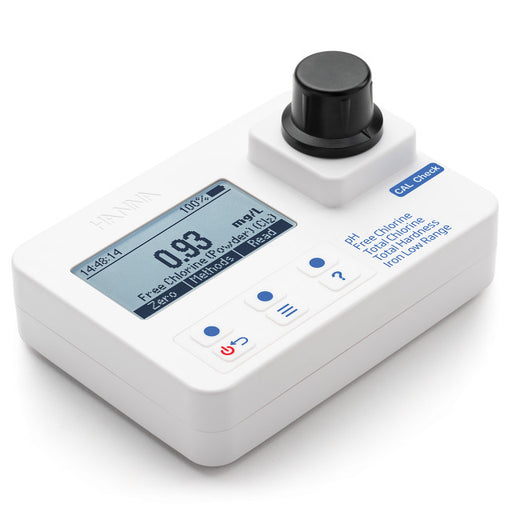 Hanna Instruments HI97745 pH, Chlorine, Total Hardness & Iron Photometer Multi-Parameter Portable Photometer Hanna Instruments