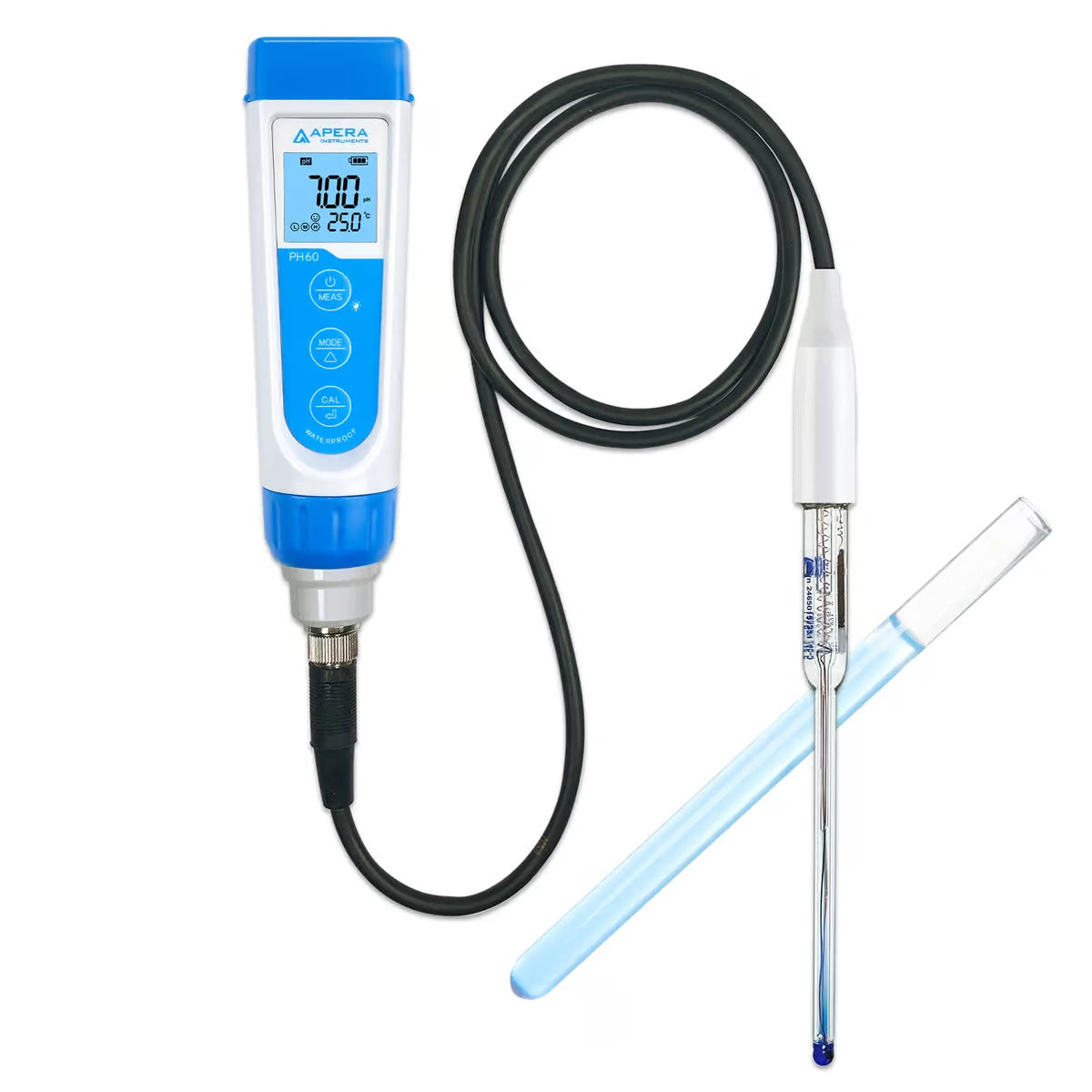 PH60-MS Semi-Micro pH Tester – Lab-Grade Precision for Small Volume & Test Tube Sampling