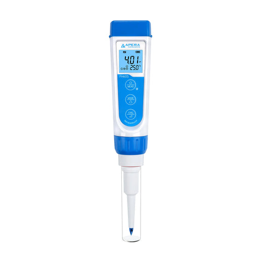 Premium Series PH60S Spear pH Pocket Tester Kit-Precision pH Measurement for Food, Semi-Solids & Viscous Samples Pocket Food-Grade pH Tester Apera Instruments
