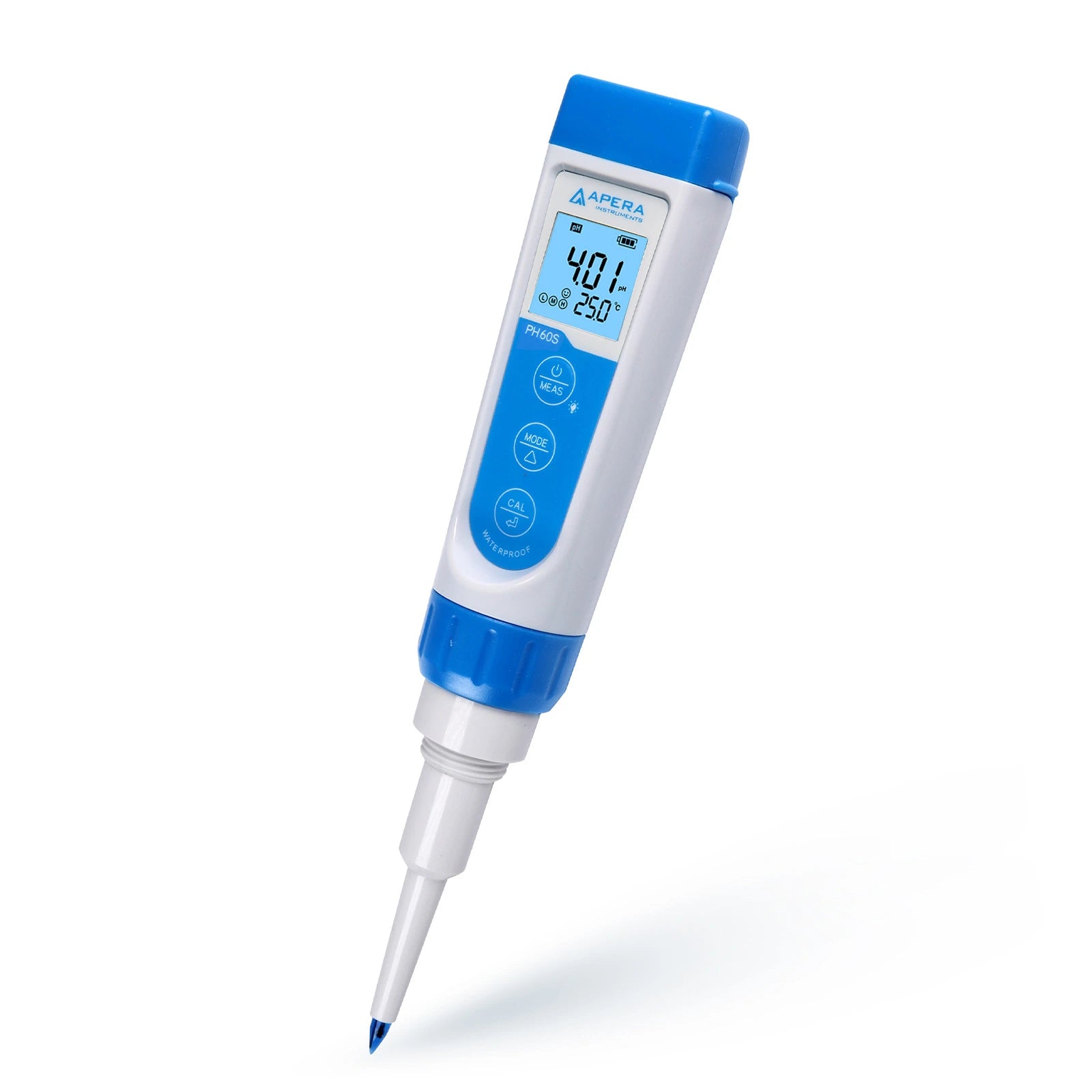 Premium Series PH60S Spear pH Pocket Tester Kit-Precision pH Measurement for Food, Semi-Solids & Viscous Samples Pocket Food-Grade pH Tester Apera Instruments