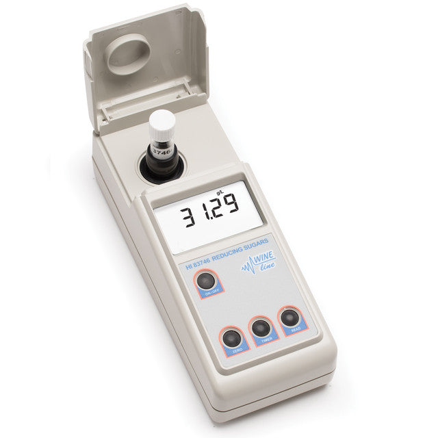 HI83746 Portable Photometer – Reducing Sugars in Wine (0 to 50 g/L) Photometer Hanna Instruments