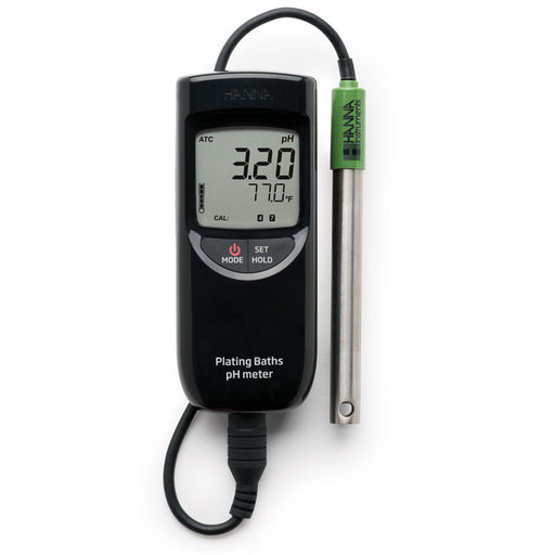 Hanna Instruments HI99131 Portable pH Meter for Plating Baths Portable pH Meter Hanna Instruments