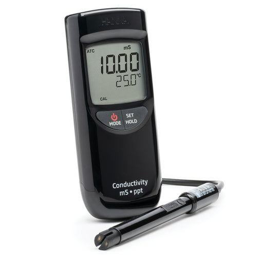 Hanna HI99301 Portable High Range EC/TDS Meter | Waterproof Conductivity Tester Portable EC/TDS Meter Hanna Instruments
