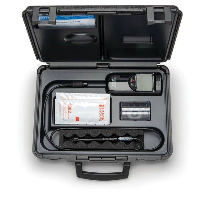 Hanna Instruments HI99300 EC/TDS Meter | Portable Low Range Conductivity/TDS Portable EC/TDS Meter Hanna Instruments