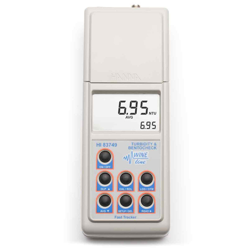 Hanna HI83749-01 Portable Turbidity & Bentonite Check Meter for Wine Analysis Turbidity & Bentonite Meter Hanna Instruments