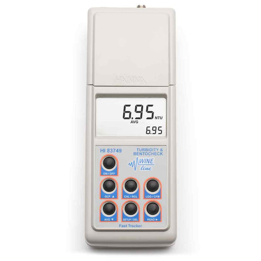 Hanna HI83749-01 Portable Turbidity & Bentonite Check Meter for Wine Analysis Turbidity & Bentonite Meter Hanna Instruments