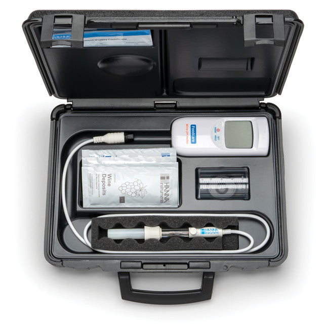 Hanna Instruments HI99111 Portable Wine & Grape Juice pH Meter Portable pH Meter Hanna Instruments