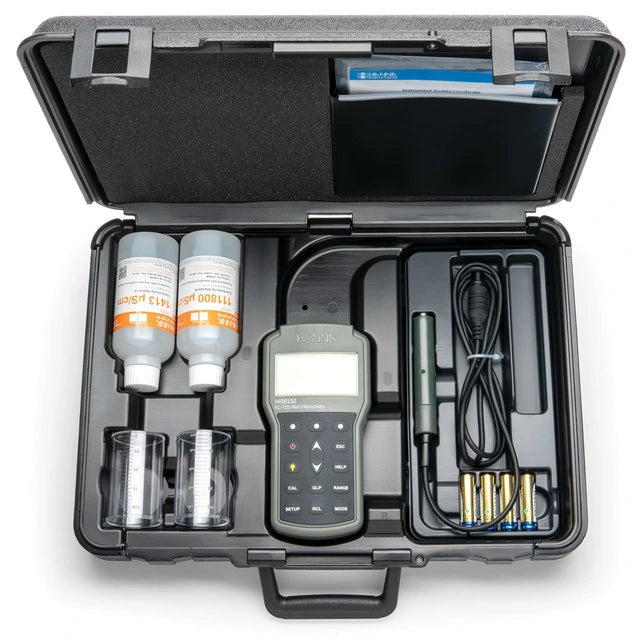 Hanna Instruments HI98192 Portable EC/TDS/Salinity/Resistivity Meter (Waterproof) Portable EC/TDS/salinity meter Hanna Instruments