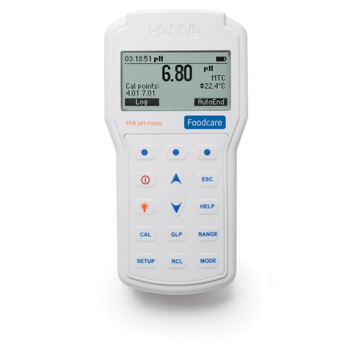 Hanna HI98162 Professional Portable Milk pH Meter Kit Portable Food pH Meter Hanna Instruments