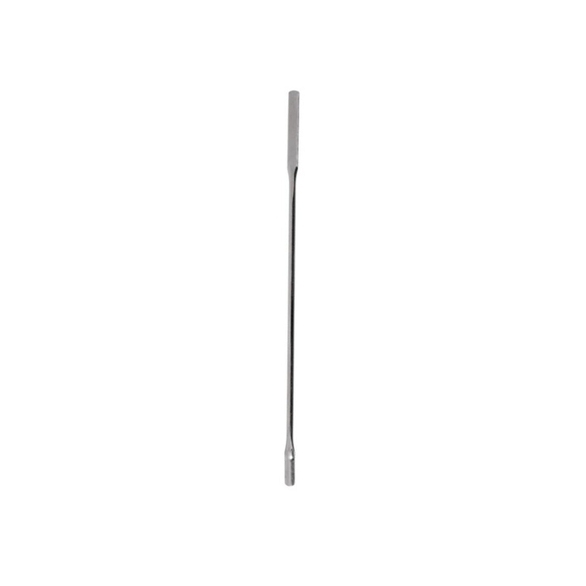 Heathrow Scientific Stainless-Steel Laboratory Spatulas Flat Hayman Spoon, Glazed Heathrow Scientific