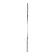 Heathrow Scientific Stainless-Steel Laboratory Spatulas Round Flat Tapered Flat, Mirror Heathrow Scientific