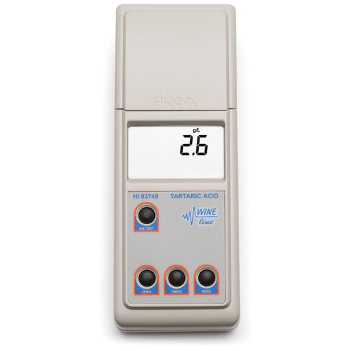 HI83748 Portable Photometer – Tartaric Acid in Wine (0–5 g/L) Photometer Hanna Instruments