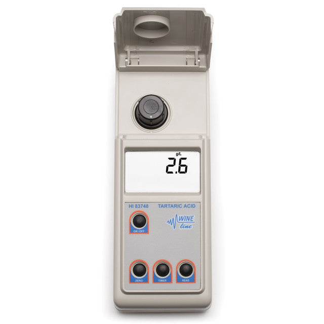 HI83748 Portable Photometer – Tartaric Acid in Wine (0–5 g/L) Photometer Hanna Instruments