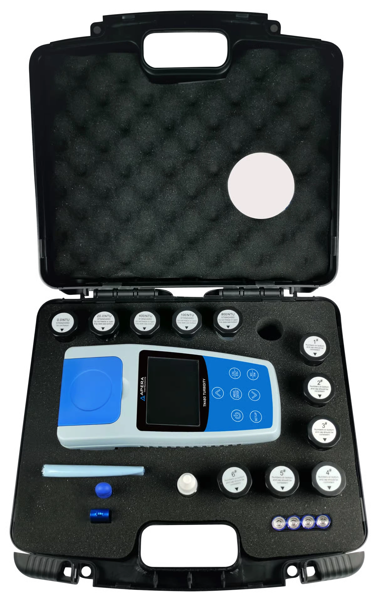 TN480 ISO 7027-Compliant Portable Turbidity Meter – GLP Data Logging & Infrared Precision for Water Quality Professionals Portable Turbidity Meter Apera Instruments