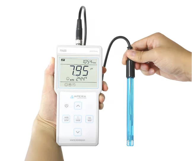 PH400 Portable pH Meter Kit – High-Accuracy Waterproof pH Testing for Professionals