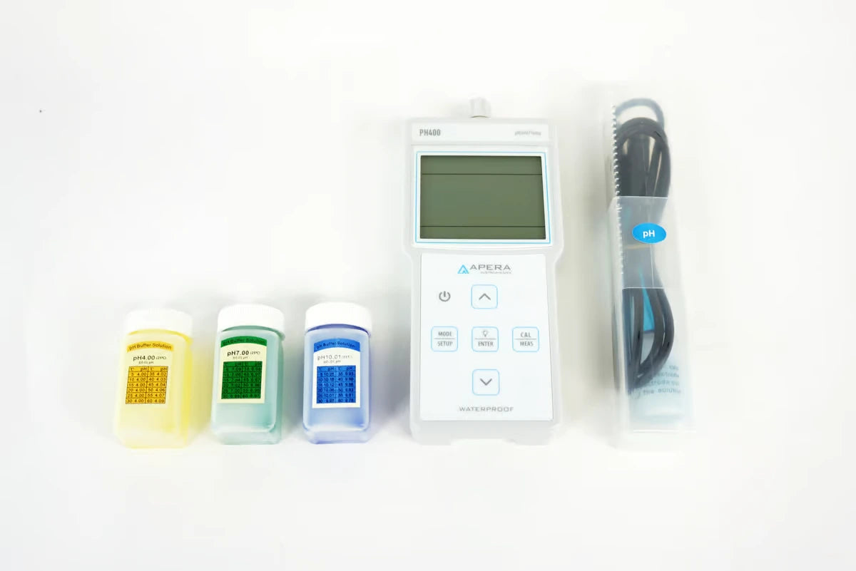 PH400 Portable pH Meter Kit – High-Accuracy Waterproof pH Testing for Professionals