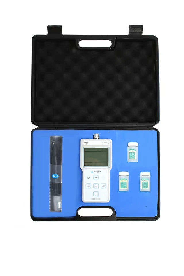 EC400 Portable Conductivity/TDS Meter Kit – Accurate, Waterproof & Built for Professionals Portable Multi-Parameter Meter Apera Instruments