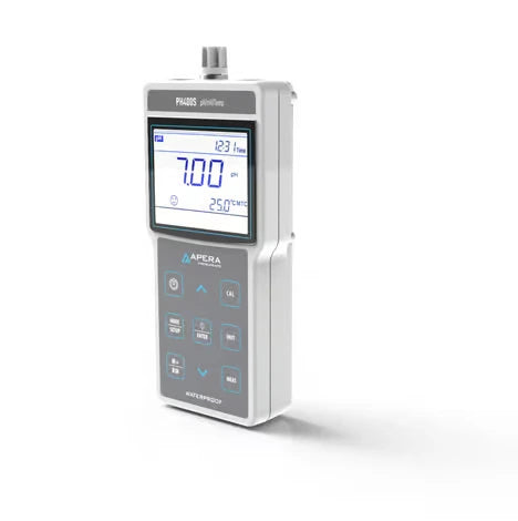 PH400S Portable pH Meter Kit – GLP Data Logging, USB Output & Waterproof Precision for Professionals Portable pH Meter Apera Instruments