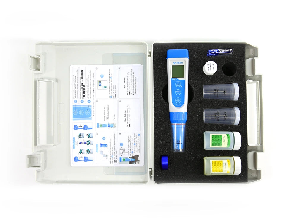 Premium Series PH60F Pocket pH Pocket Tester Kit for Surface Testing Pocket pH Surface Tester Apera Instruments