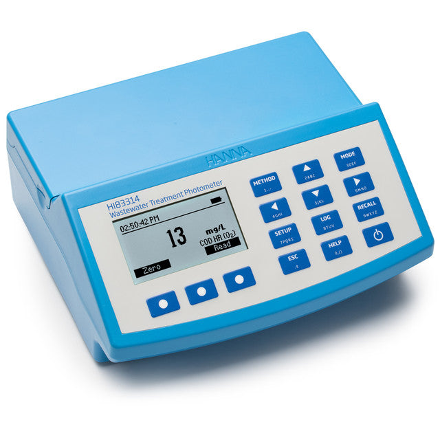 Hanna HI83314 Wastewater Multiparameter Photometer with COD & pH Meter Multiparameter Photometer Hanna Instruments
