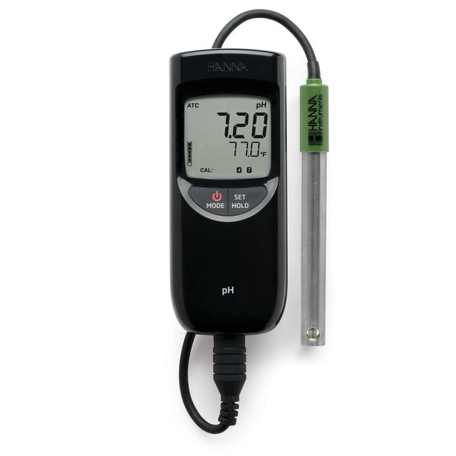 Hanna Instruments HI991001 Waterproof Portable pH & Temperature Meter